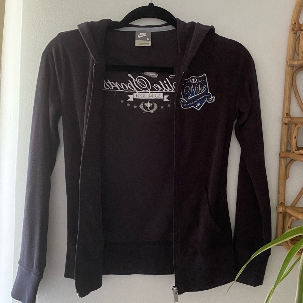 Rare Vintage Nike Velvet Sportswear